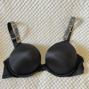 Victoria Secret 34C bombshell push up embellished bra